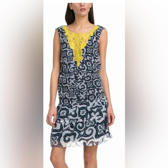 Desigual Summery Shift Dress - Picture 1 of 8